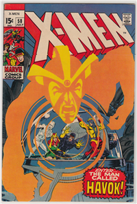 X-MEN    #58     (Marvel, 1969)
