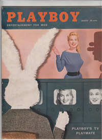 PLAYBOY  Vol. 3 #3    (HMH Publishing Co., Inc., March, 1956) Marian Stafford