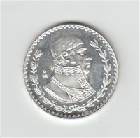 Silver Un Peso KM 459 (Mexico, 1967)