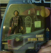 CADET DEANNA TROI   (Star Trek Warp Factor 3, Playmates, 1997 - 1997) 