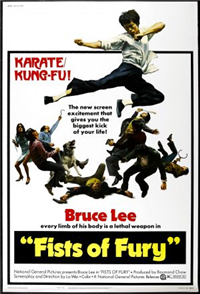 FISTS OF FURY   Original American One Sheet   (National General, 1973)