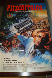 FITZCARRALDO   Original American One Sheet   (New World, 1982)