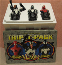 VENOM Limited Edition Marvel Mini-Bust Three Pack  (Bowen Designs, 2002)