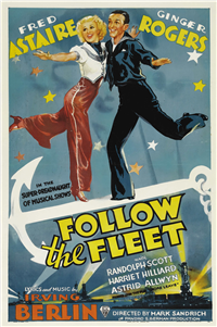 FOLLOW THE FLEET   Original American One Sheet Style B   (RKO, 1936)
