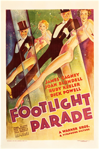 FOOTLIGHT PARADE   Original American One Sheet   (Warner Brothers, 1933)