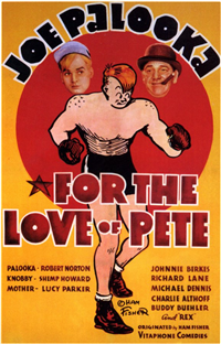 FOR THE LOVE OF PETE   Original American One Sheet   (Vitaphone, 1936)