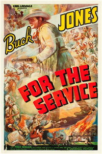 FOR THE SERVICE   Original American One Sheet   (Universal, 1936)