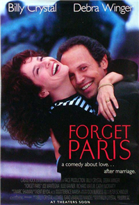 FORGET PARIS   Original American One Sheet   (Columbia, 1995)
