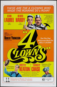 4 CLOWNS   Original American One Sheet   (20th Century Fox, 1970)