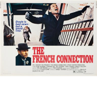 THE FRENCH CONNECTION   Original American Half Sheet   (20th Century Fox, 1971)