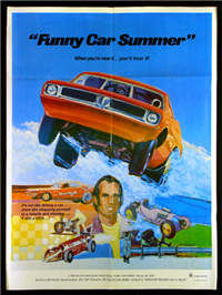 FUNNY CAR SUMMER   Original American One Sheet   (Ambassador, 1973)