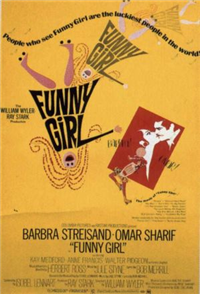 FUNNY GIRL   Original American One Sheet   (Columbia, 1969)