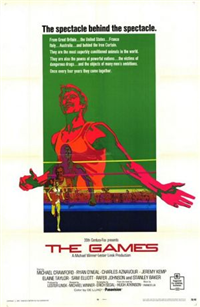 THE GAMES   Original American One Sheet   (20th Century Fox, 1970)