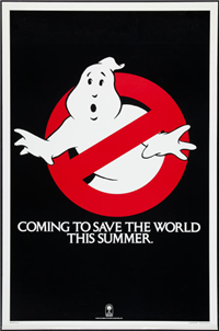 GHOSTBUSTERS   Original American One Sheet Advance Style   (Columbia, 1984)