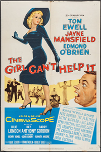 THE GIRL CAN'T HELP IT   Original American One Sheet   (20th Century Fox, 1956)