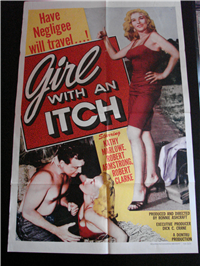 GIRL WITH AN ITCH   Original American One Sheet   (, 1958)
