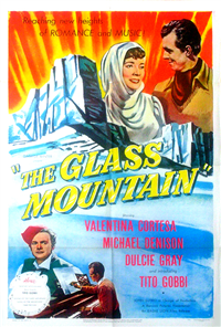 THE GLASS MOUNTAIN   Original American One Sheet   (Eagle-Lion, 1950)