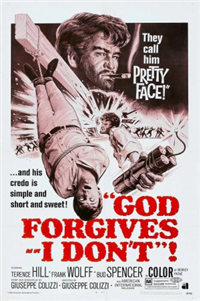 GOD FORGIVES, I DON'T!   Original American One Sheet   (AIP, 1969)