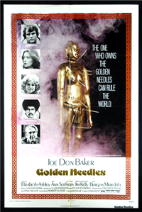 GOLDEN NEEDLES   Original American One Sheet   (AIP, 1974)