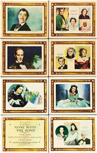 GONE WITH THE WIND   Original American Lobby Card Set   (MGM, )
