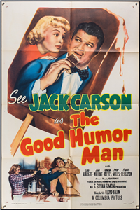 THE GOOD HUMOR MAN   Original American One Sheet   (Columbia, 1950)