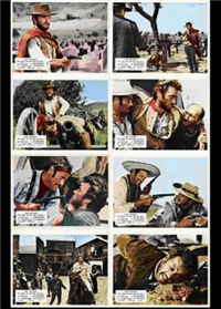 THE GOOD, THE BAD AND THE UGLY   Original American Lobby Card Set   (United Artists, 1968)