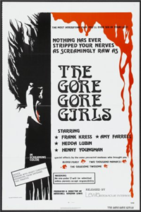 THE GORE GORE GIRLS   Original American One Sheet   (Lewis Motion Picture Enterprises, 1972)