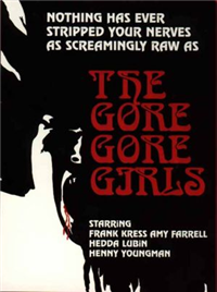 THE GORE GORE GIRLS   Original American One Sheet   (Lewis Motion Picture Enterprises, 1972)