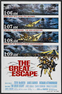 THE GREAT ESCAPE    Re-Release International One Sheet    (United Artists, 1980) 