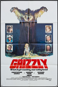 GRIZZLY   Original American One Sheet   (Film Ventures International, 1976)