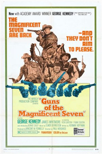 GUNS OF THE MAGNIFICENT SEVEN   Original American One Sheet   (United Artists, 1969)
