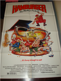 HAMBURGER: THE MOTION PICTURE   Original American One Sheet   (Mike Marvin, 1986)
