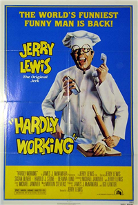 HARDLY WORKING   Original American One Sheet   (20th Century Fox, 1981)