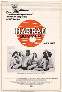 HARRAD SUMMER   Original American One Sheet   (Cinerama, 1974)