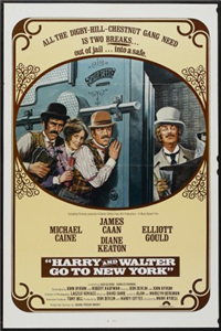 HARRY AND WALTER GO TO NEW YORK   Original American One Sheet   (Columbia, 1976)