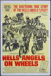 HELL'S ANGELS ON WHEELS   Original American One Sheet   (U.S. Films, 1967)