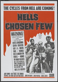 HELL'S CHOSEN FEW   Original American One Sheet   (Thunderbird International, 1968)
