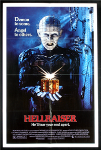 HELLRAISER   Original American One Sheet   (New World Pictures, 1987)