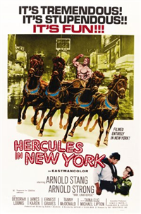 HERCULES IN NEW YORK   Original American One Sheet   (United, 1970)