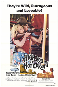 HIGH ROLLING IN A HOT CORVETTE   Original American One Sheet   (Martin, 1978)