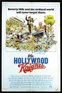 THE HOLLYWOOD KNIGHTS   Original American One Sheet Style A   (Columbia, 1980)