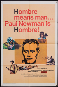 HOMBRE   Original American One Sheet   (20th Century Fox, 1966)