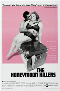 THE HONEYMOON KILLERS   Original American One Sheet   (Cinerama, 1970)