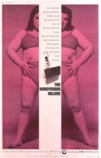 THE HONEYMOON KILLERS   Original American One Sheet   (Cinerama, 1970)