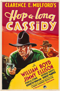 HOPALONG CASSIDY   Original American One Sheet   (Paramount, 1935)