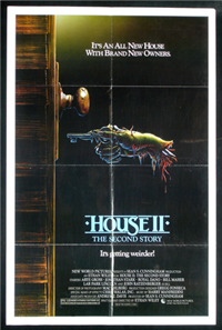 HOUSE II: THE SECOND STORY   Original American One Sheet   (New World Pictures, 1987)