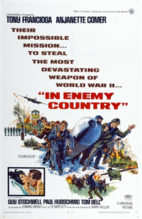 IN ENEMY COUNTRY   Original American One Sheet   (Universal, 1968)