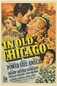 IN OLD CHICAGO   Original American One Sheet   (20th Century Fox, 1938)