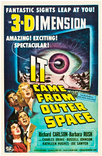 IT CAME FROM OUTER SPACE   Original American One Sheet   (Universal, 1953)