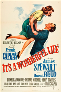 IT'S A WONDERFUL LIFE   Original American One Sheet   (Liberty, 1946)